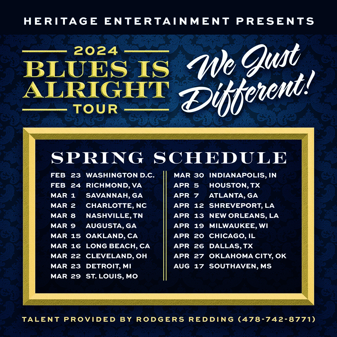 2024 Blues Is Alright Tour