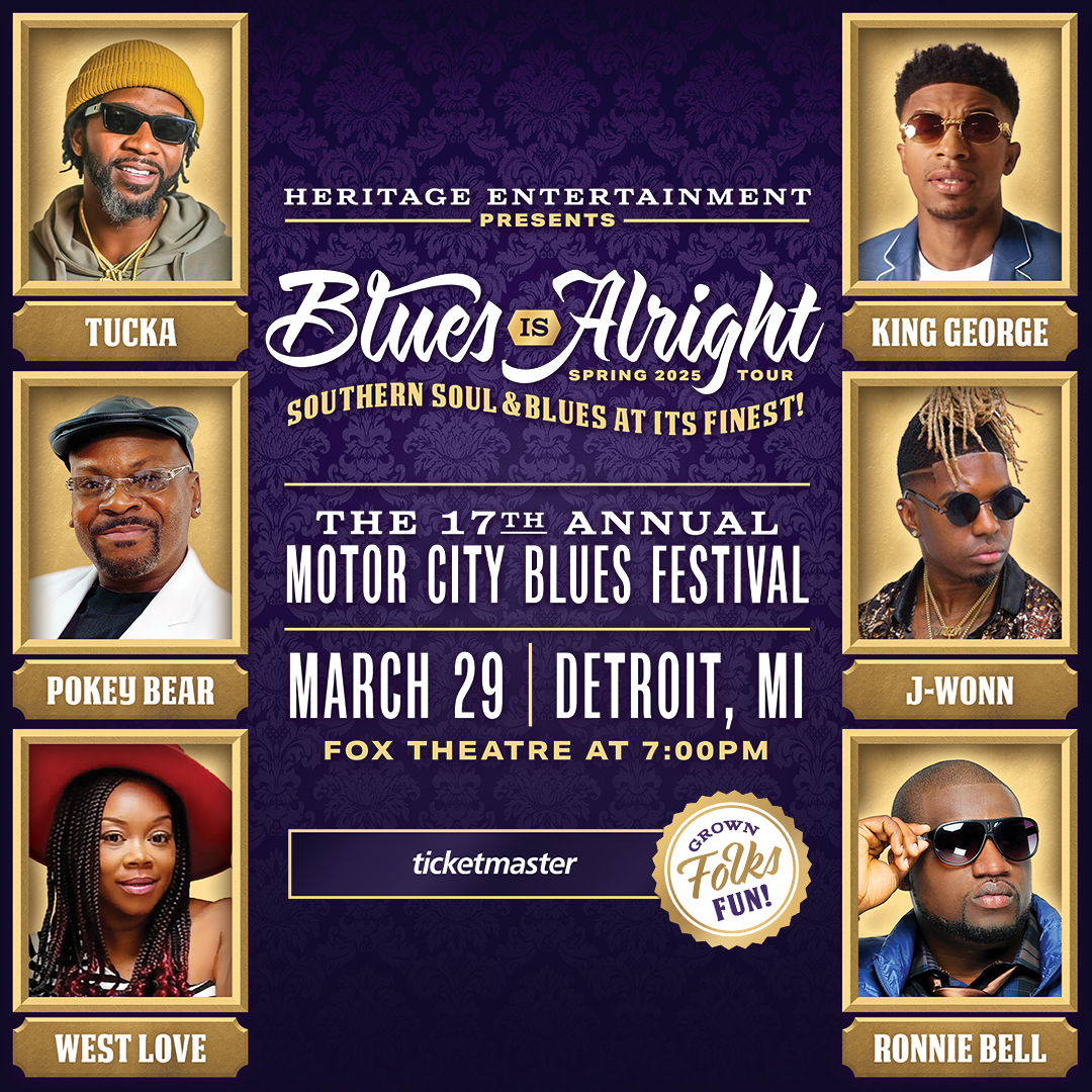 "Blues Is Alright Tour" in Detroit, MI