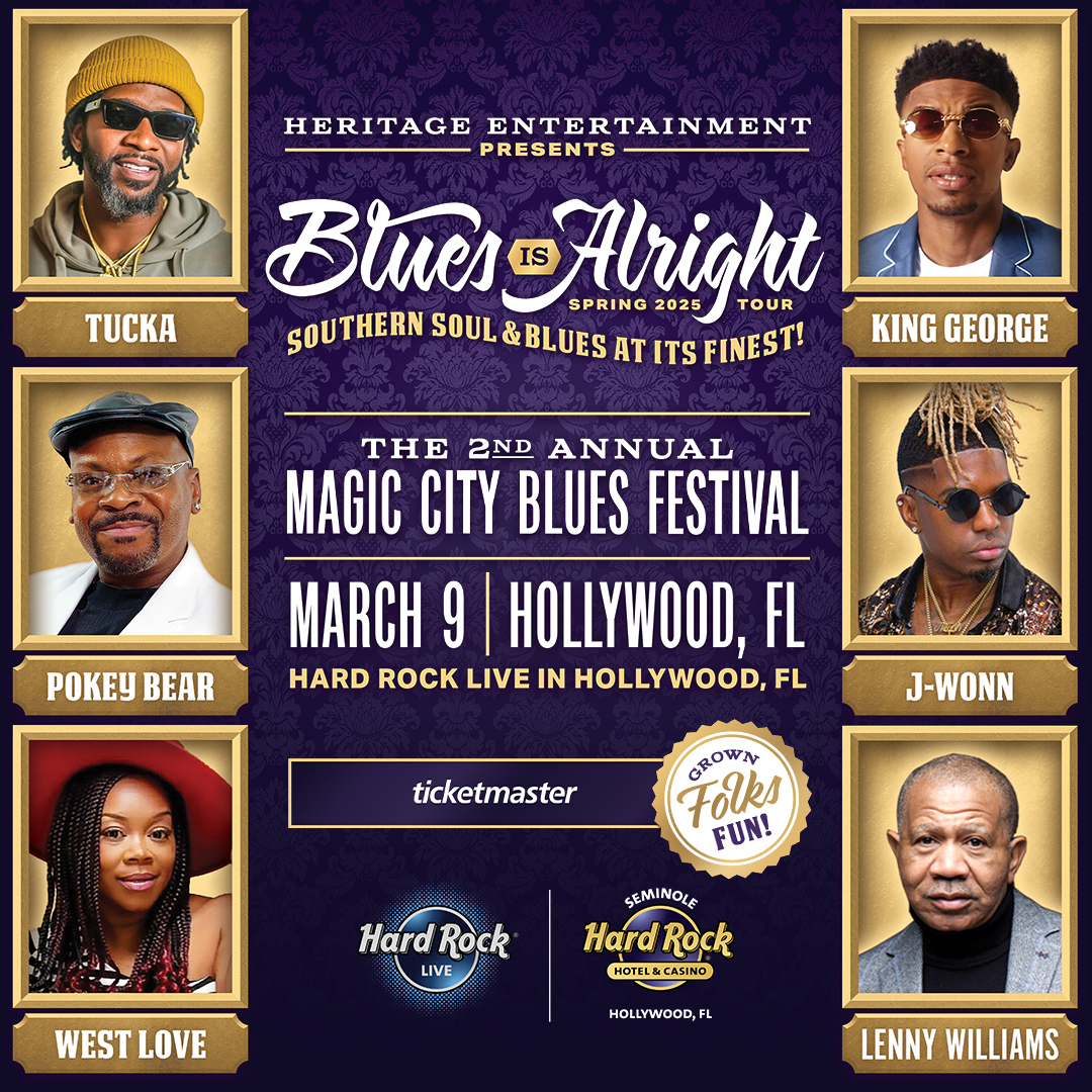 "Blues Is Alright Tour" in Miami, FL