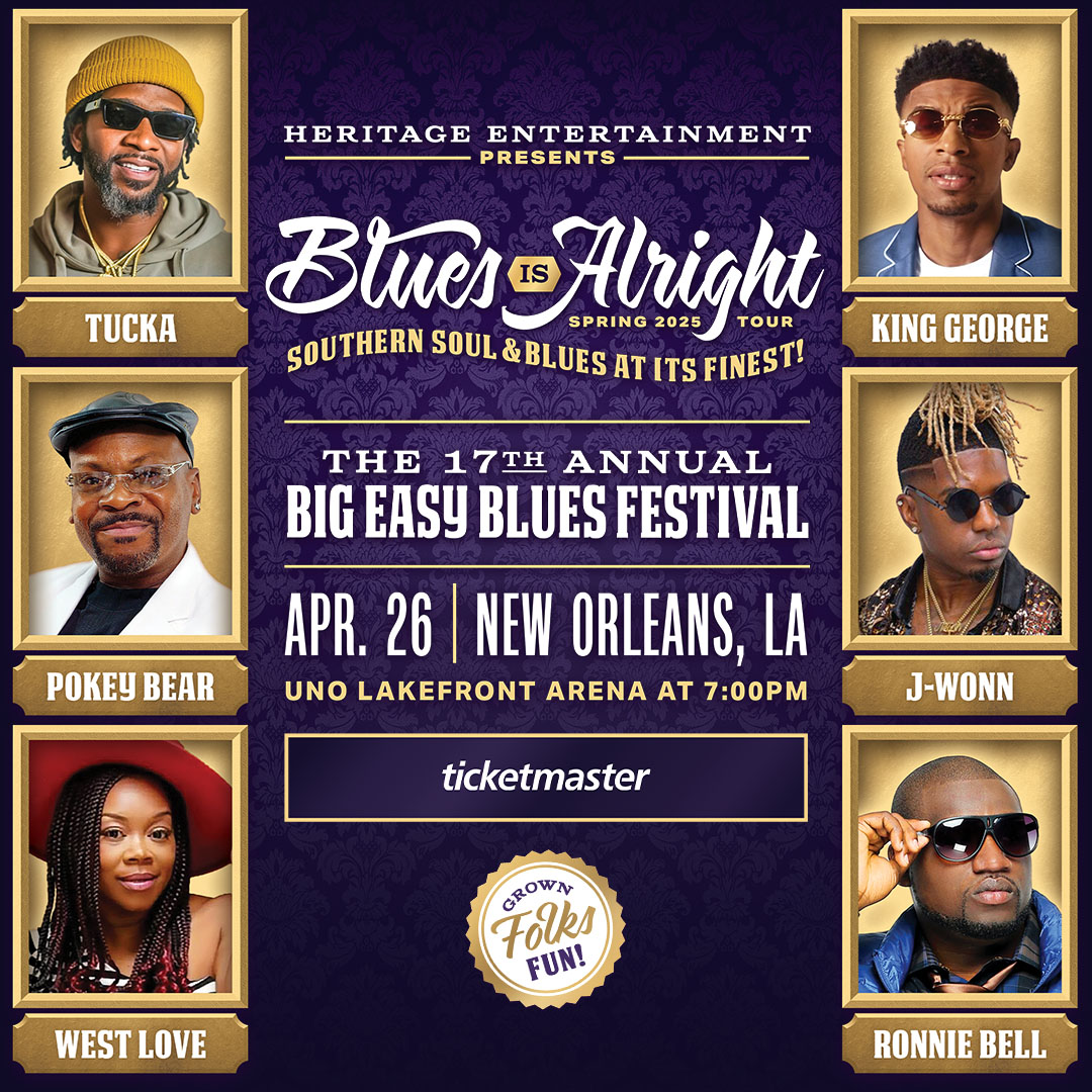 "Blues Is Alright Tour" in New Orleans, LA