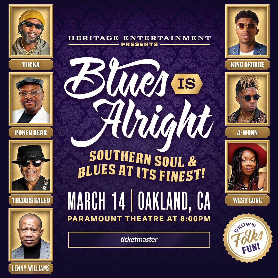 "Blues Is Alright Tour" in Oakland, CA