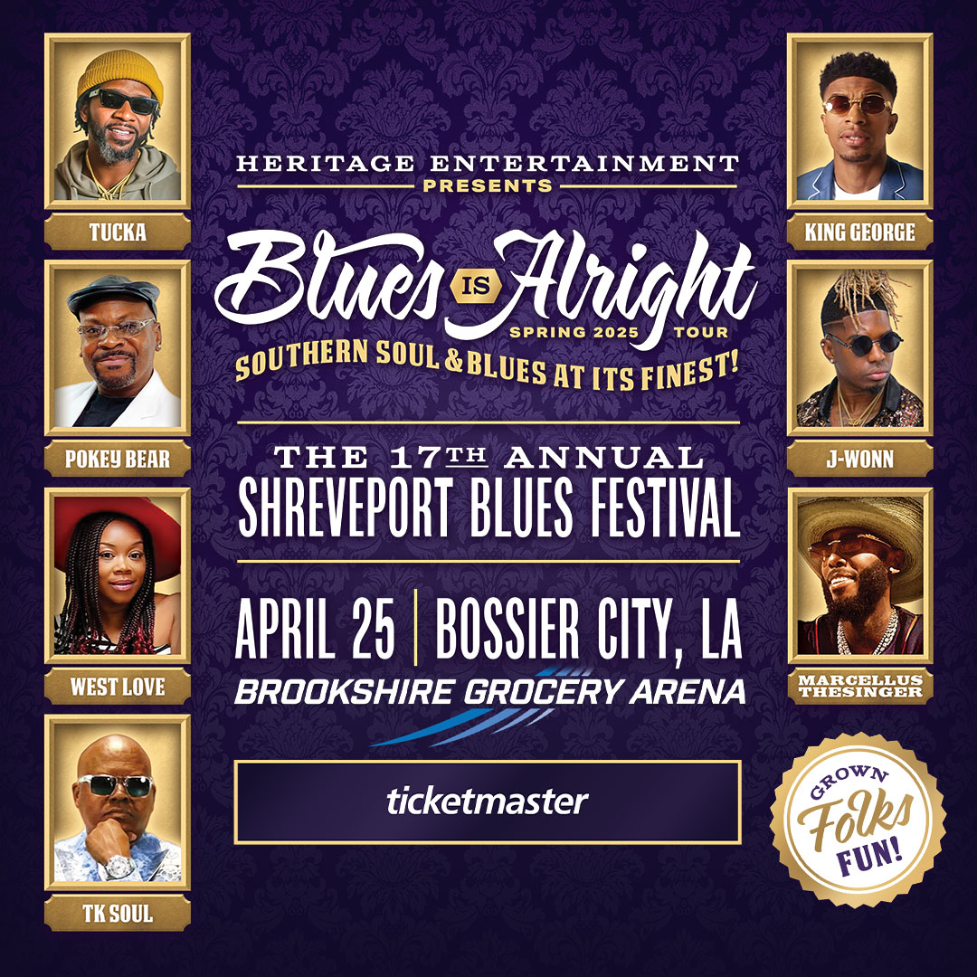 "Blues Is Alright Tour" in Shreveport, LA