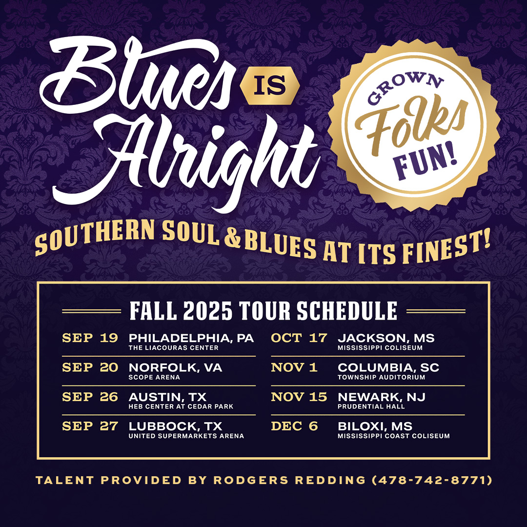 Fall 2025 Blues Is Alright Tour